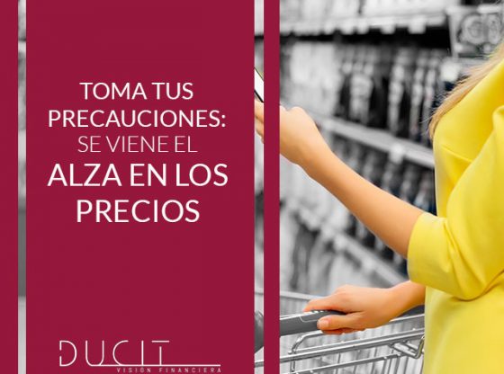 alza en precios por gasolina
